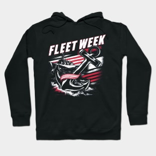 fleet week Hoodie